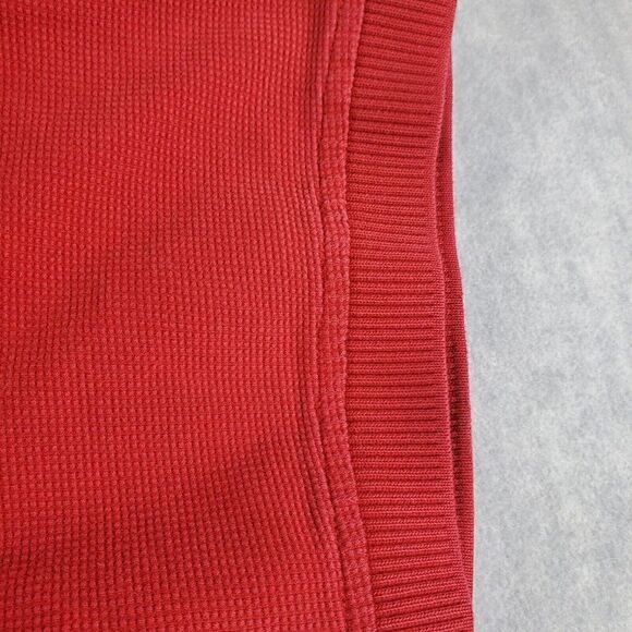 Vintage NFL Alumni Shirt Mens Large Red Antigua Football Ribbed Cotton Polo - Picture 6 of 9